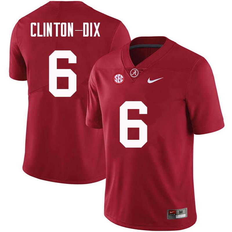 Men #6 Ha Ha Clinton-Dix Alabama Crimson Tide College Football Jerseys Sale-Crimson